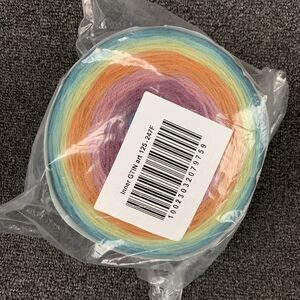 Lion Brand Mandala Bonus Bundle Sasquatch Self-Striping Yarn Cake 100% Acrylic